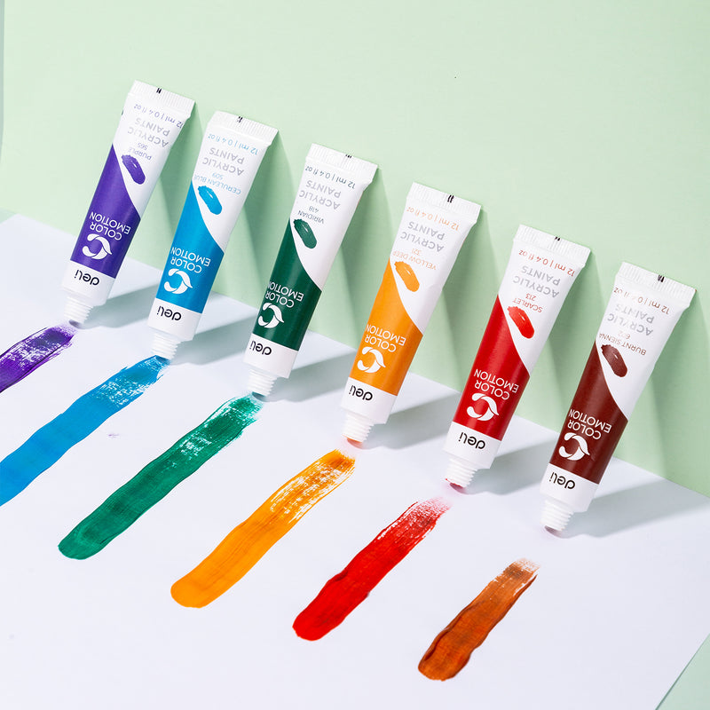 Culori Acrilice 12 Culori 12 ml Deli