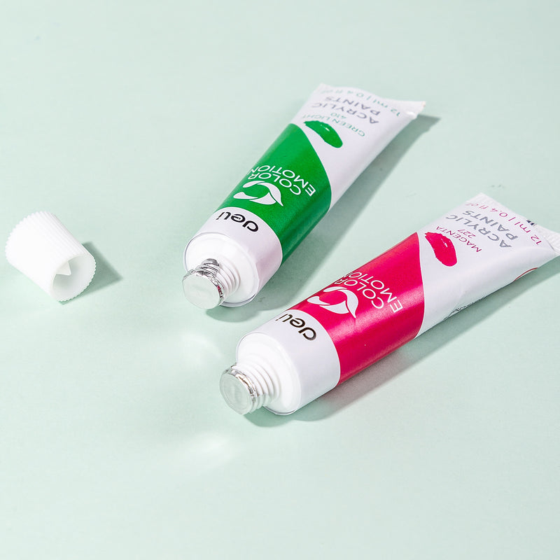 Culori Acrilice 12 Culori 12 ml Deli