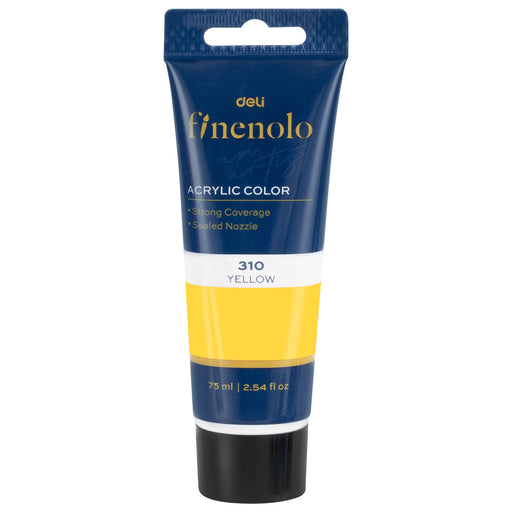 Culori Acrilice 75 ml Galben Deli