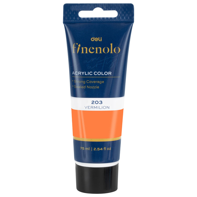 Culori Acrilice 75 ml Scorțișoară Deli