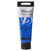 Culori Acrilice Profesionale 75 ml DMast Albastru Ultramarin Deschis 414