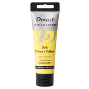 Culori Acrilice Profesionale 75 ml DMast Galben Primar 106