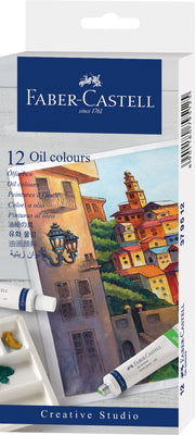 Culori Ulei 12 Culori 9 ml Faber-Castell