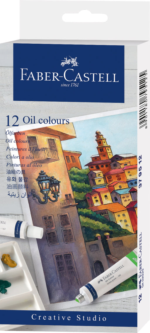 Culori Ulei 12 Culori 9 ml Faber-Castell