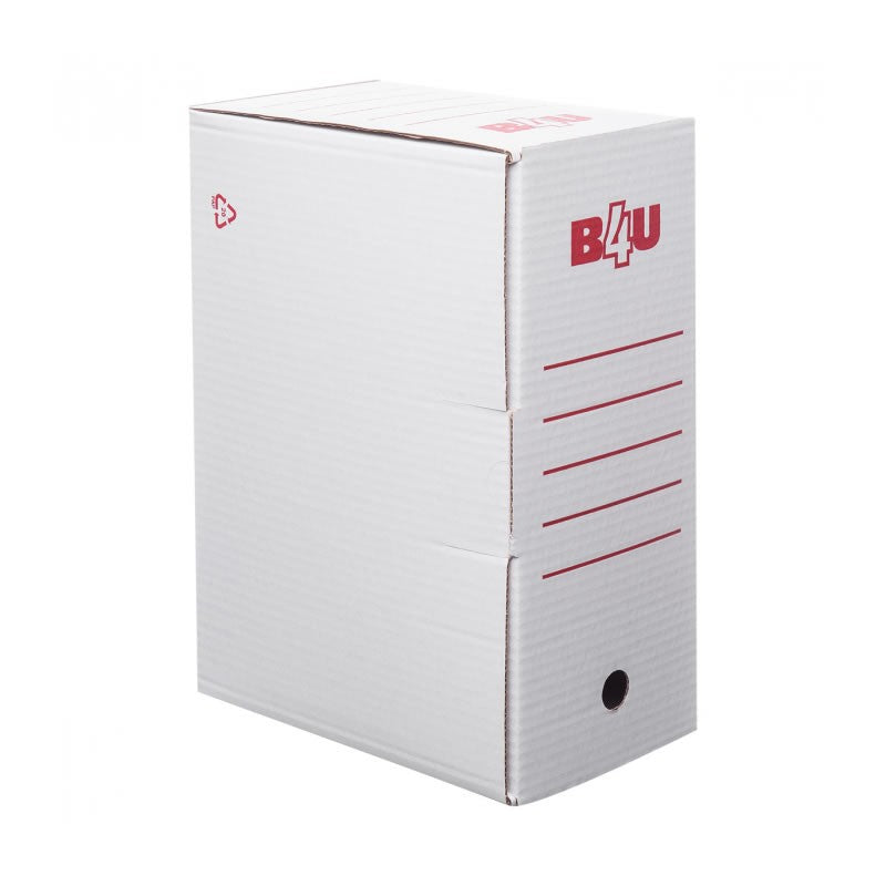 Cutie Arhivare 15cm Carton Alb 345x245x150mm - B4U