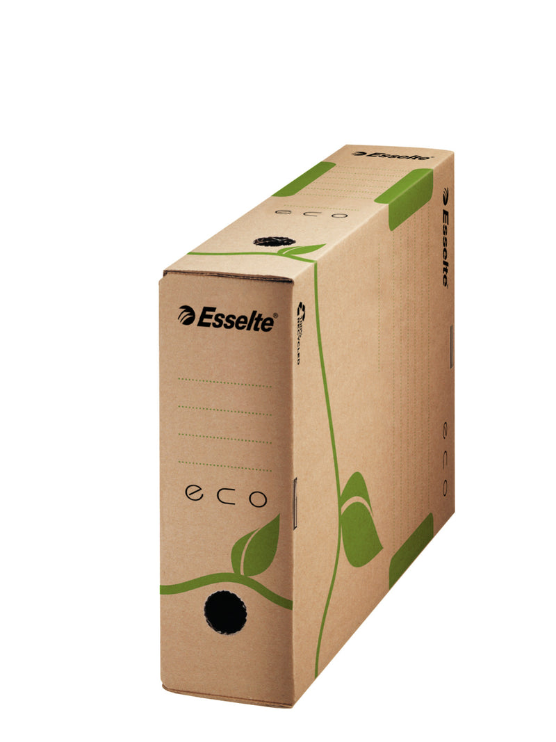 Cutie Arhivare 8cm Natur FSC 80x250x350mm - Esselte