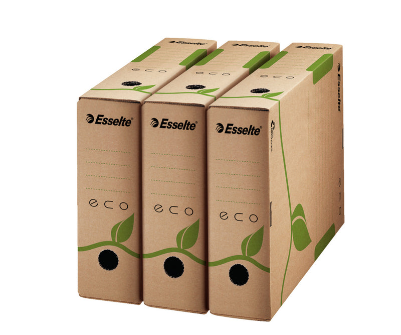 Cutie Arhivare 8cm Natur FSC 80x250x350mm - Esselte