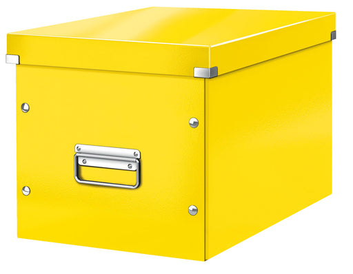 Cutie Click&Store Mare Cub Galbenă 320x310x360mm - Leitz