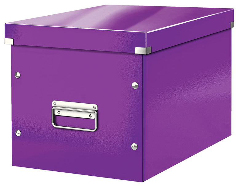 Cutie Click&Store Mare Cub Mov 320x310x360mm - Leitz