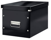 Cutie Click&Store Mare Cub Neagră 320x310x360mm - Leitz