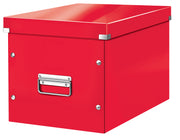 Cutie Click&Store Mare Cub Roșie 320x310x360mm - Leitz