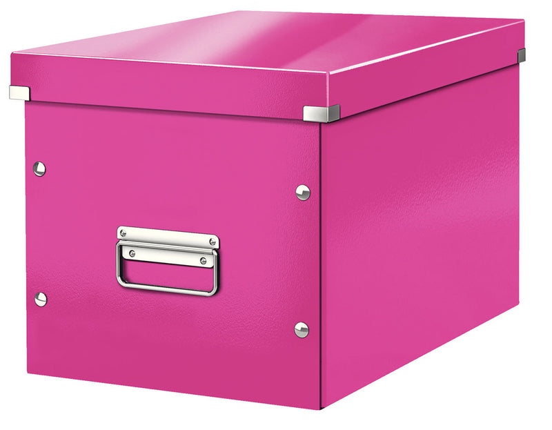 Cutie Click&Store Mare Cub Roz 320x310x360mm - Leitz