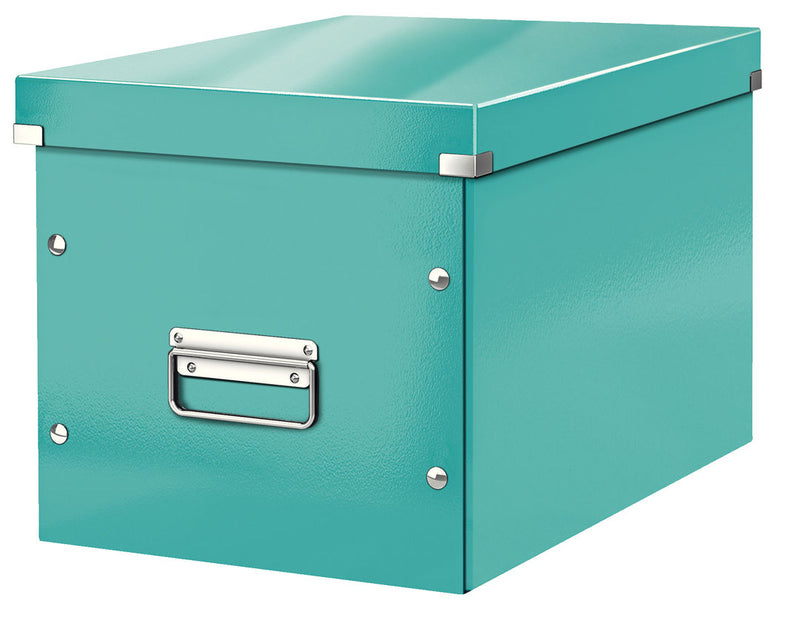 Cutie Click&Store Mare Cub Turcoaz 320x310x360mm - Leitz