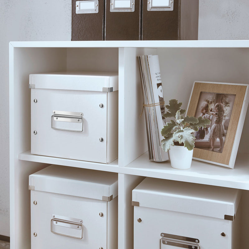 Cutie Click&Store Medie Cub Albă 260x240x260mm - Leitz