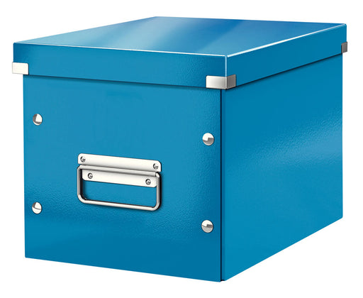 Cutie Click&Store Medie Cub Albastru 260x240x260mm - Leitz