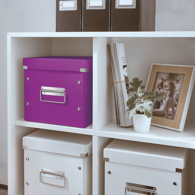 Cutie Click&Store Medie Cub Mov 260x240x260mm - Leitz