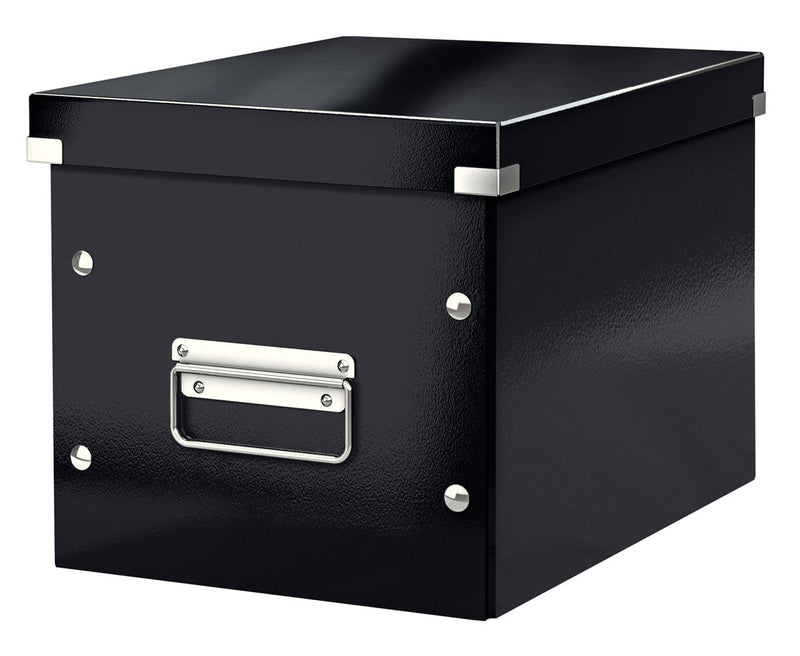 Cutie Click&Store Medie Cub Neagră 260x240x260mm - Leitz
