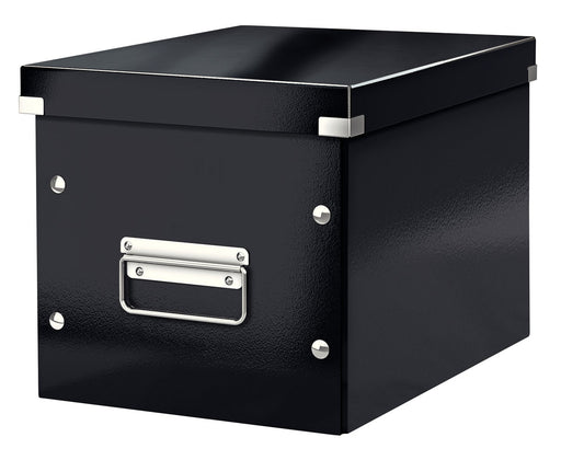Cutie Click&Store Medie Cub Neagră 260x240x260mm - Leitz