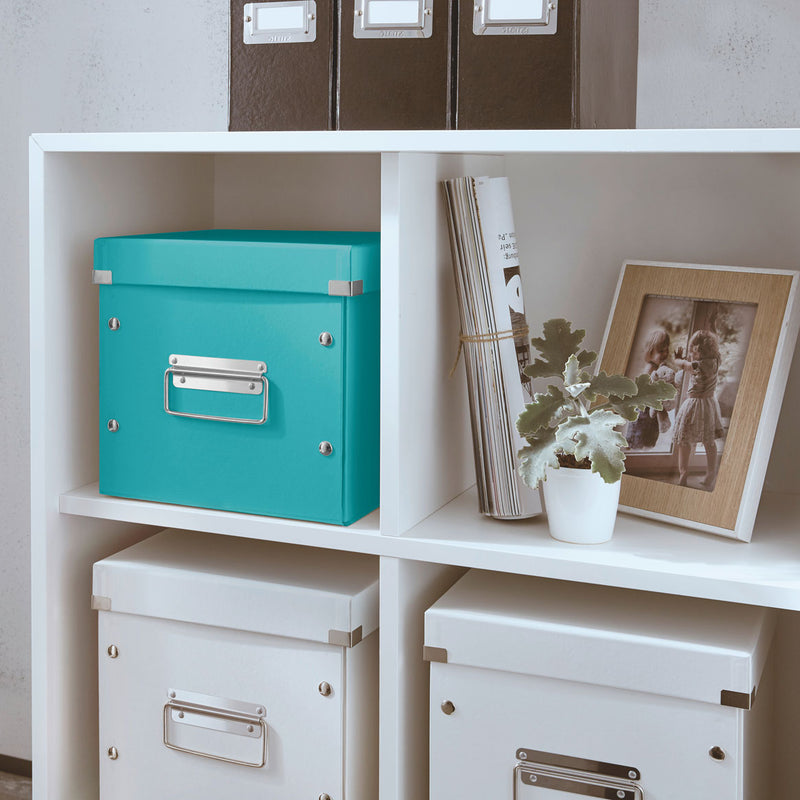 Cutie Click&Store Medie Cub Turcoaz 260x240x260mm - Leitz