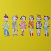 Cutie Creativă cu Role pentru Colorat Little Designer Toamnă 3 Buc/Set Stick'n