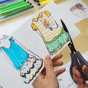 Cutie Creativă cu Role pentru Colorat Little Designer Vară 3 Buc/Set Stick'n