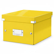 Cutie Depozitare Mică Galbenă Click&Store 220x160x282mm - Leitz