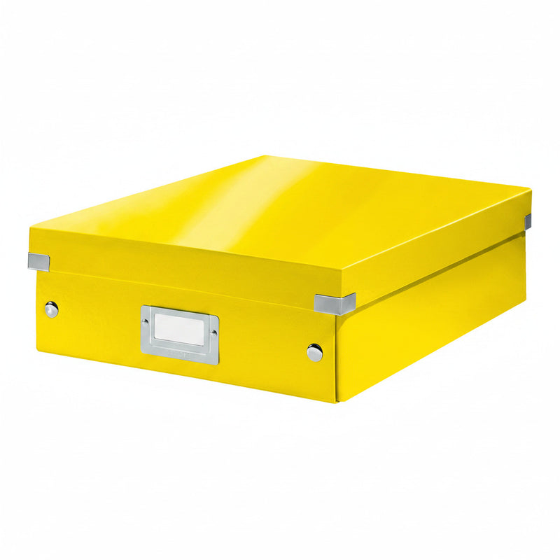Cutie Organizer Medie Galbenă Click&Store 281x100x370mm - Leitz