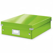 Cutie Organizer Medie Verde Click&Store 281x100x370mm - Leitz