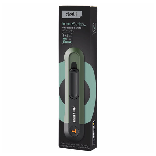 Cutter cu Retractare Automată Home Series Verde Deli