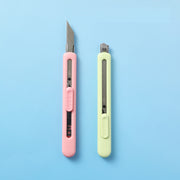 Cutter Mic Longreen Plastic Reciclat Bleu Deli