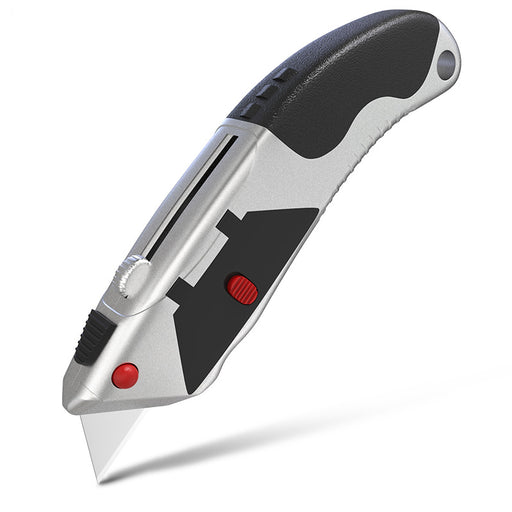 Cutter Utilitar Profesional cu Grip din Aluminiu 19 mm Deli