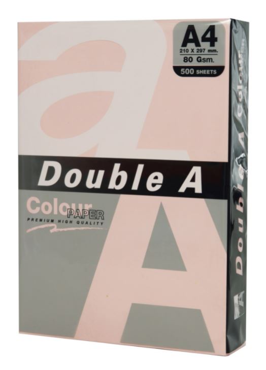 Hârtie Color Copiator A4 Pastel 80g 500 Coli/Top Double A Flamingo