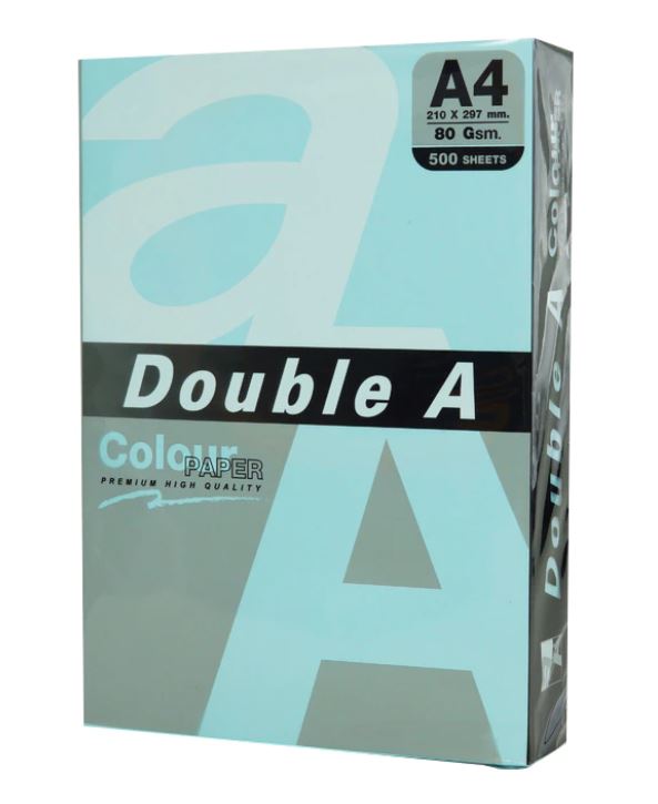Hârtie Color Copiator A4 Pastel 80g 500 Coli/Top Double A Albastru Ocean