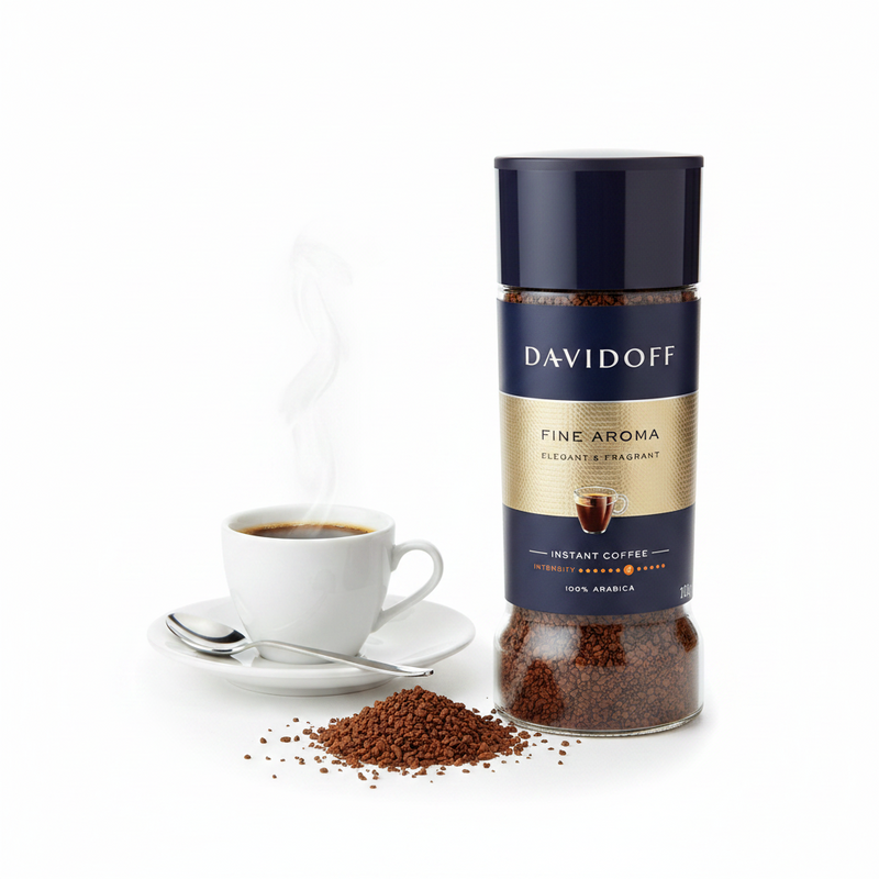 Cafea Instant Fine Aroma 100g Davidoff