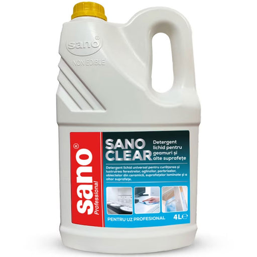 Detergent geamuri si suprafete Sano 4 l