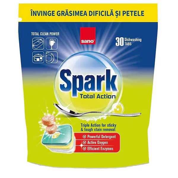 Capsule masina de spalat vase Sano Spark 30 buc