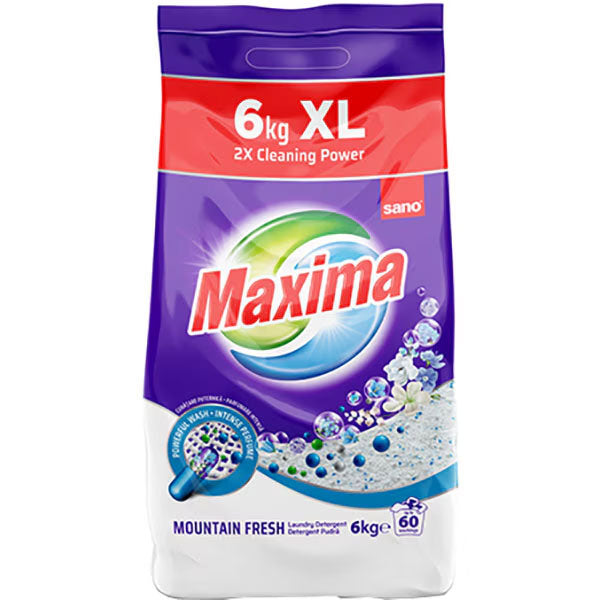 Detergent rufe automat Sano Maxima Mountain Fresh 6 kg