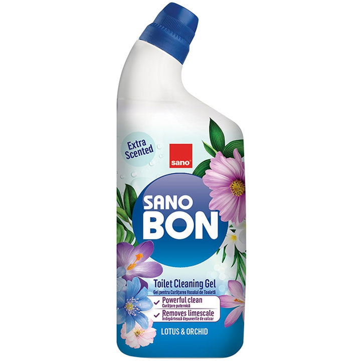 Detergent gel toaleta Sano Bon 750 ml Lotus & Orhidee