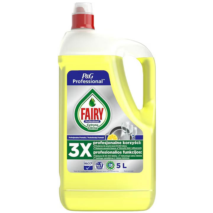 Detergent vase Fairy 5 l