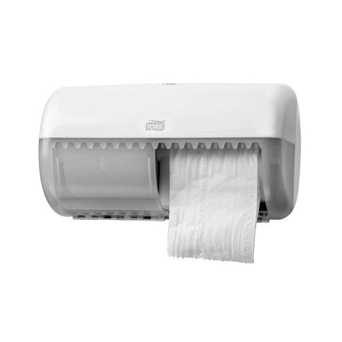 Dispenser hartie igienica 2 role Tork Elevation T4 - Alb - imagine 1
