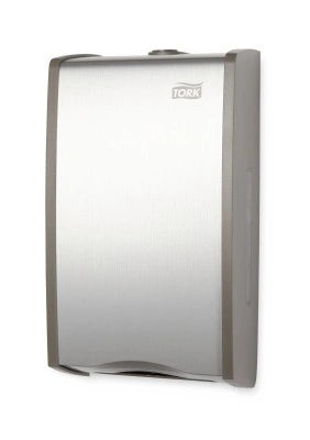 Dispenser aluminiu hartie igienica intercalata Tork T3 - imagine 2
