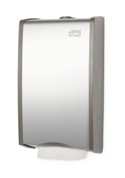 Dispenser aluminiu hartie igienica intercalata Tork T3 - imagine 1