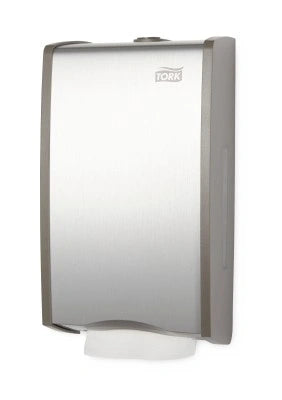 Dispenser aluminiu hartie igienica intercalata Tork T3 - imagine 1