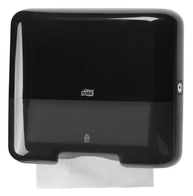 Dispenser prosoape pliate Z Tork Elevation H3 - Negru - imagine 4