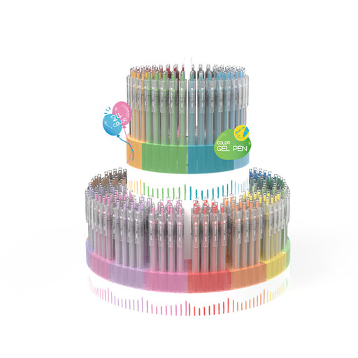Display 288 Pixuri cu Gel cu Mecanism G118 Delight 0,5 mm Deli