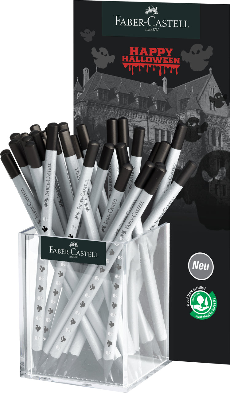 Display 36 Creioane Grafit HB Halloween 2025 Faber-Castell