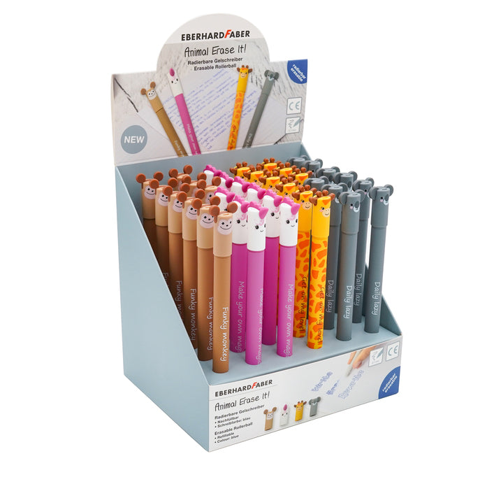 Display 36 Rollere Erasable 0,7 mm Ediția 2025 Eberhard Faber