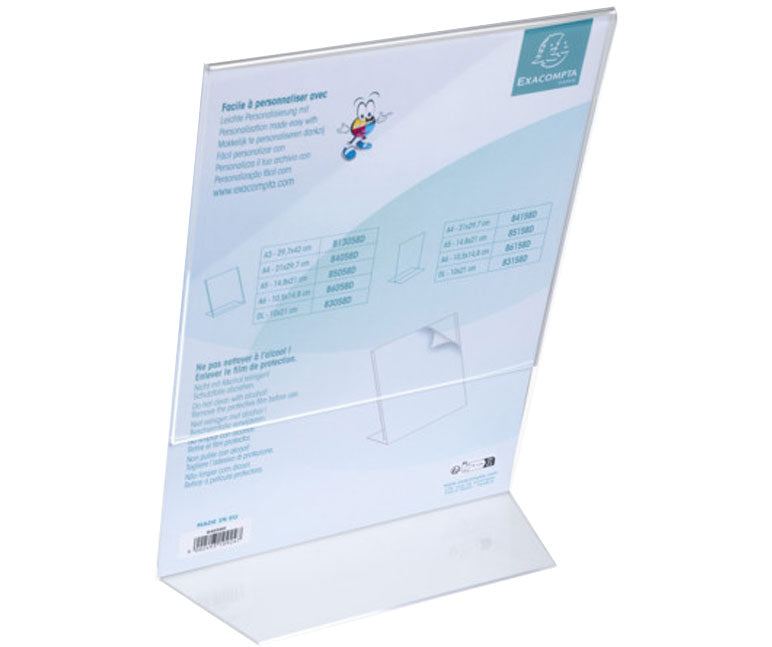 Display Prezentare A4 Portret Tip L Exacompta
