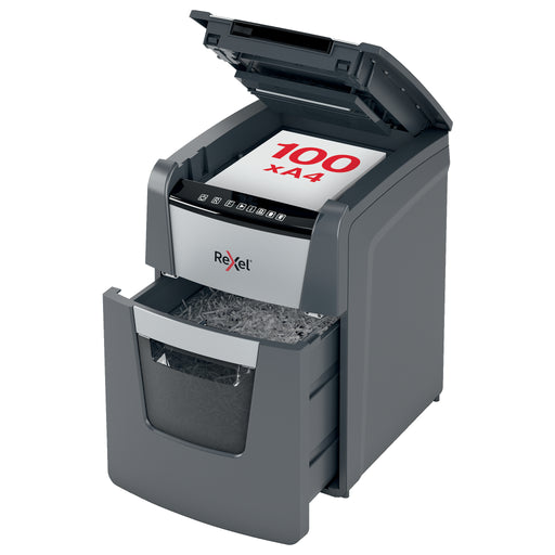 Distrugător Documente Optimum 100X Cross-Cut Rexel