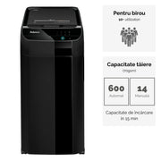 Distrugător Documente Automax 600M Micro-Cut Fellowes